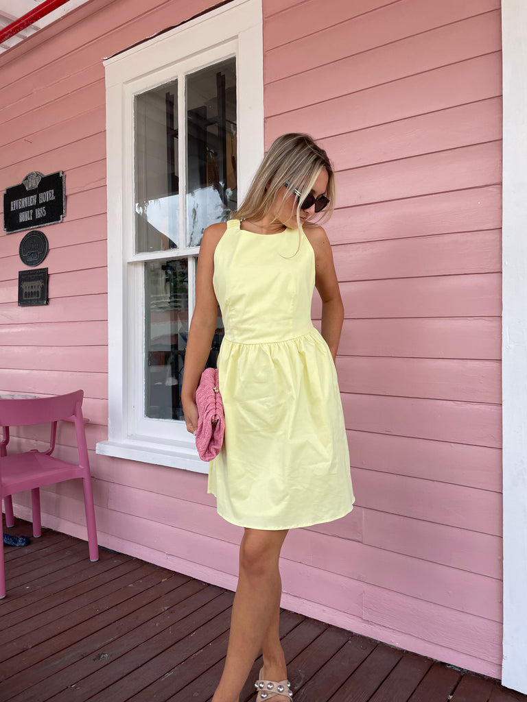 Yellow Addison Dress