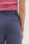 Pocket detail Blue Devi Tencel Trousers