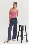 Blue Devi Tencel Trousers with top