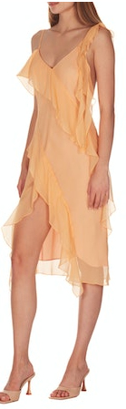 Mango Dress in Silk Chiffon