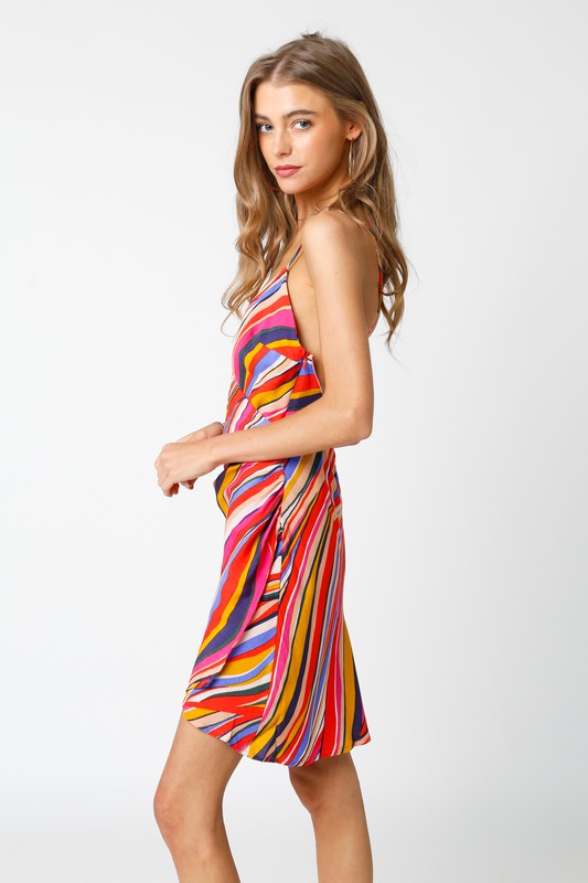 Multi-colored Candice Dress