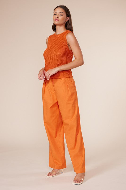 Hailey Orange Pant