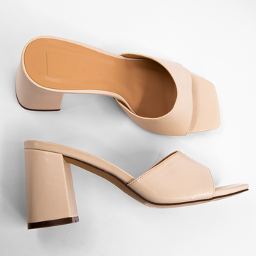 Hayat Mule Bone Shoes