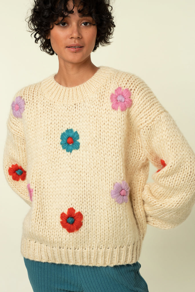 Desiree Creme Sweater