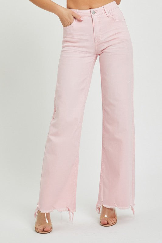 light pink jeans