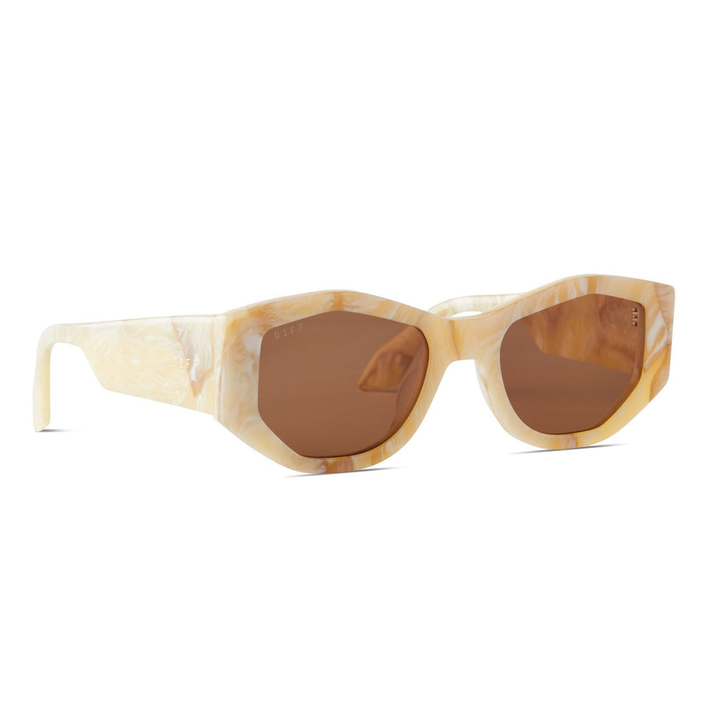 Zoe Milk N Honey Brown Sunglasses