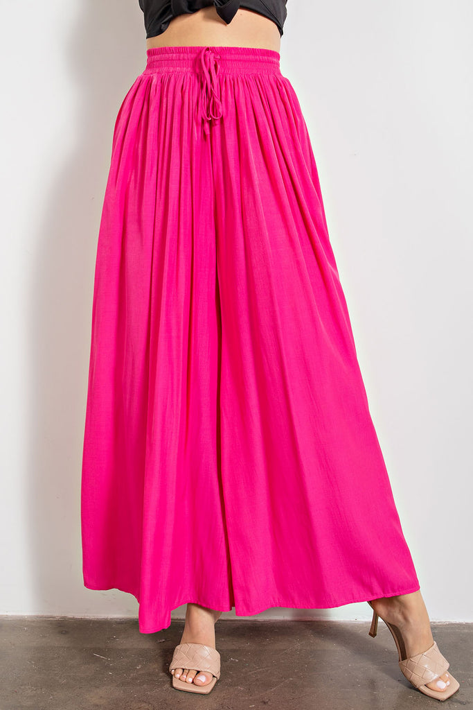 Pink Low Rise Pants