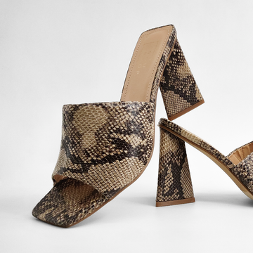 Felicia Sandal Snake Shoes