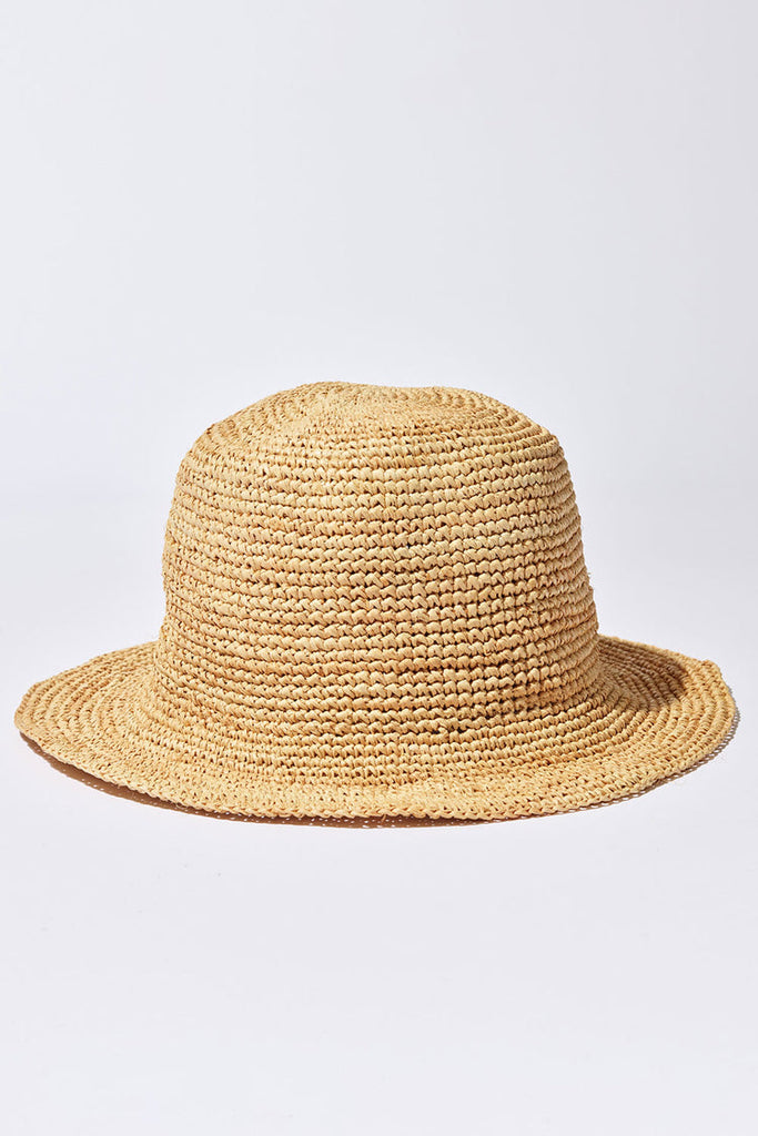 Straw Bucket Hat