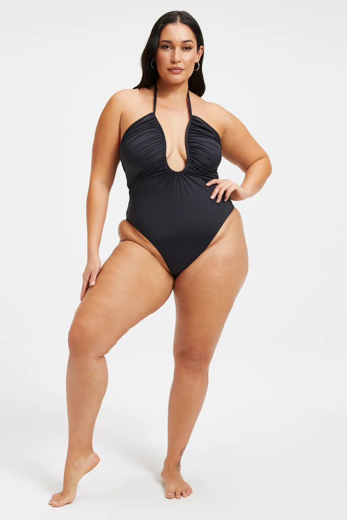 Black Leilani One-Piece Swimsuit