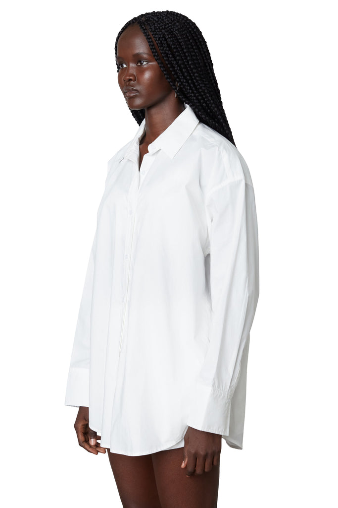 White Leon Shirt buttoned