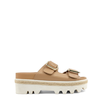 Side View - Xyla Sandal Tan