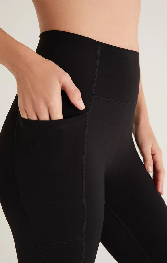 Pocket View - Black All Day 7/8 Pocket Legging