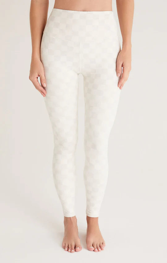 Sandstone Check Mate 7/8 Leggings