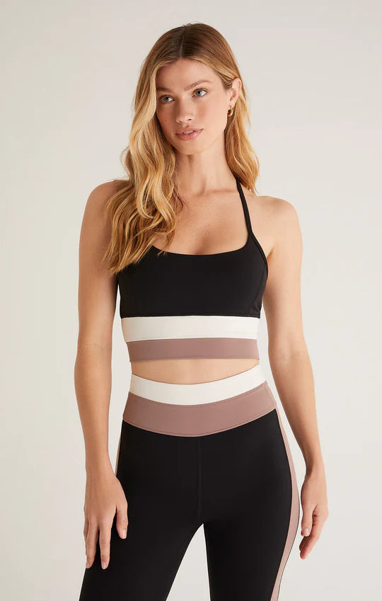 Black Mix It Up Sports Bra - 3 colors