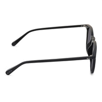Side View - Maxwell XL Black Grey Sunglasses