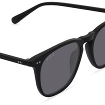 Close View - Maxwell XL Black Grey Sunglasses