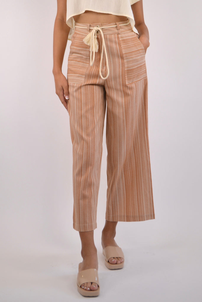 Tilda Woven Pants Brique