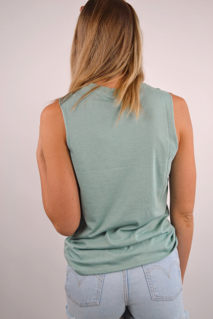 Back View - Salty But Sweet Muscle Shirt