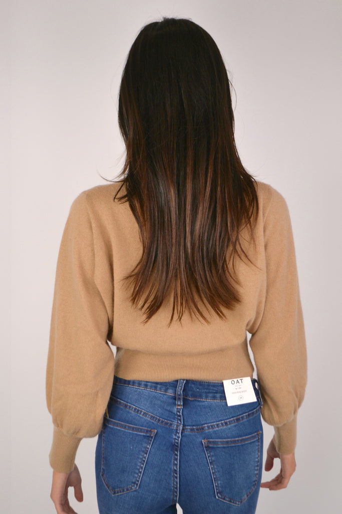 back view - Camel Prague 2.0 Sweater