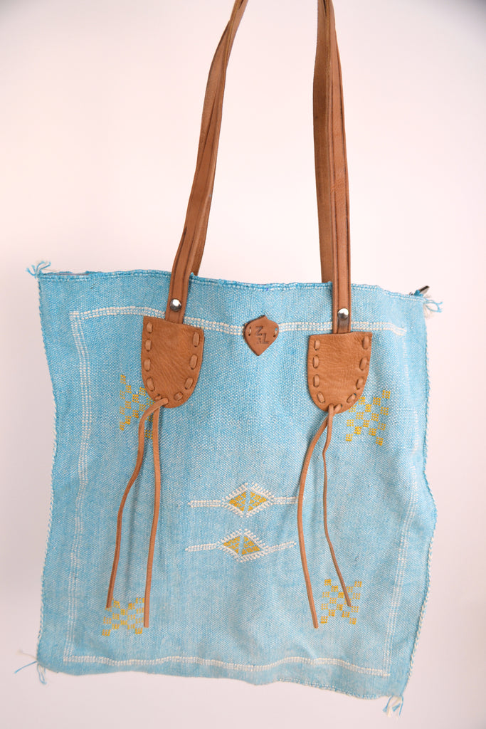 Blue Kilim Shoulder Bag Purse