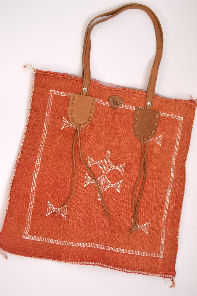 Red Kilim Shoulder Purse