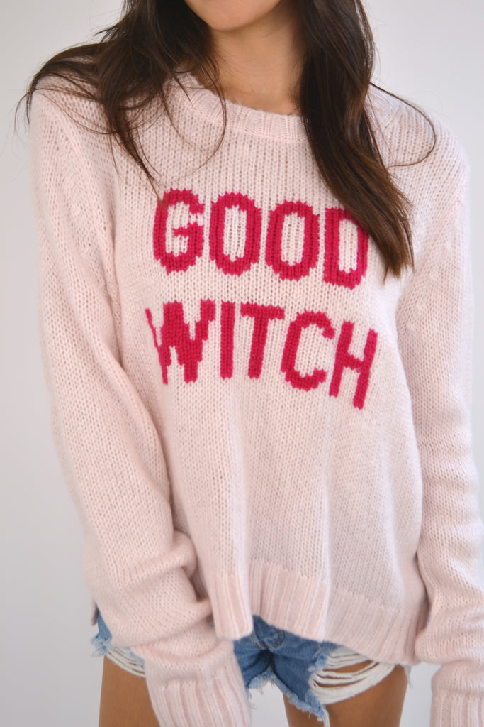 Good Witch Wooden Ship Sweater with Shorts
