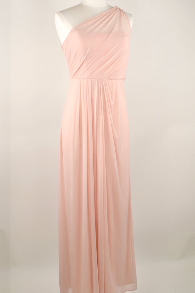 Pink One Shoulder Dress