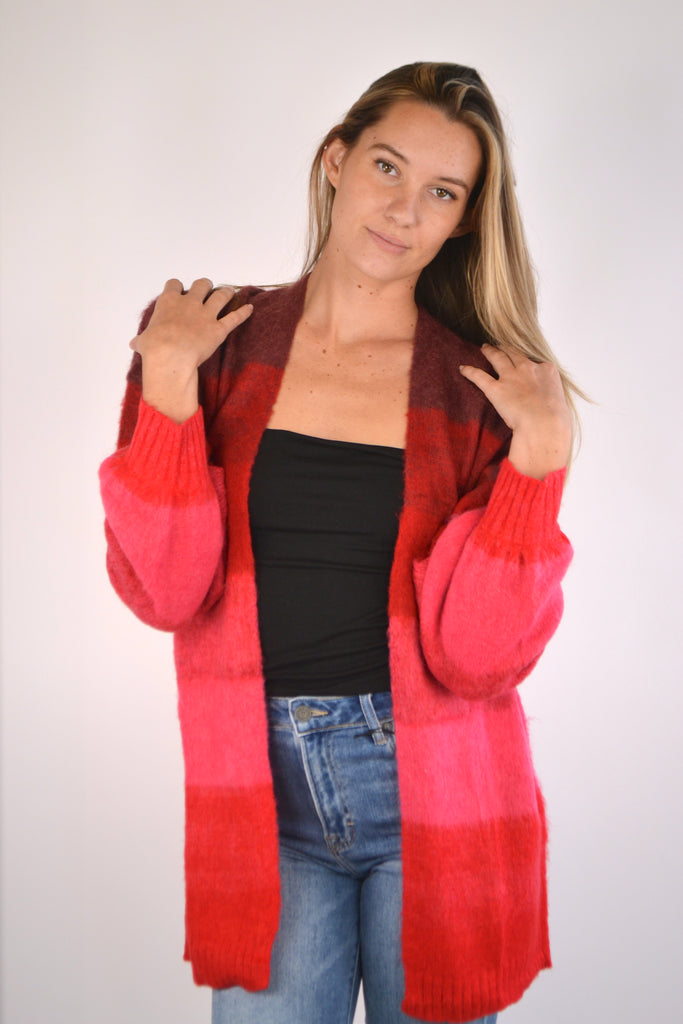 Avery colorblock cardigan